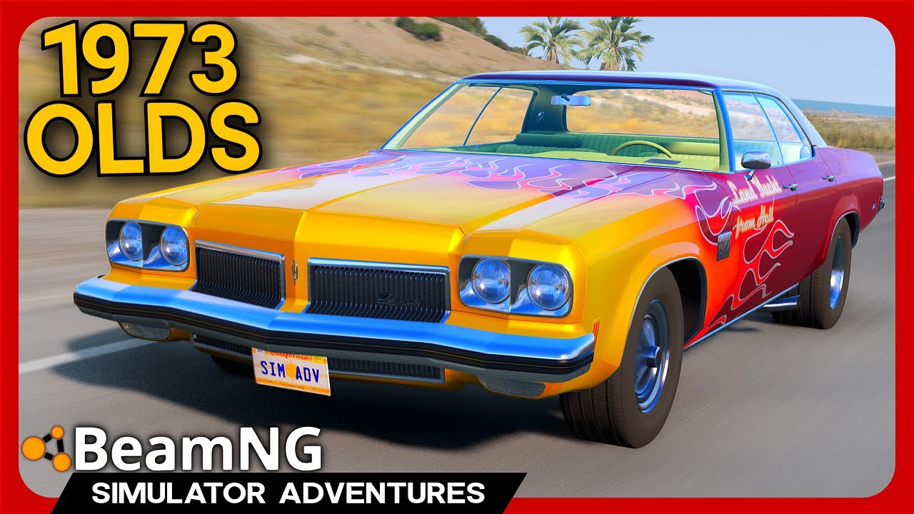 BeamNG's BEST Retro American Mod - 1973 Oldsmobile Delta 88