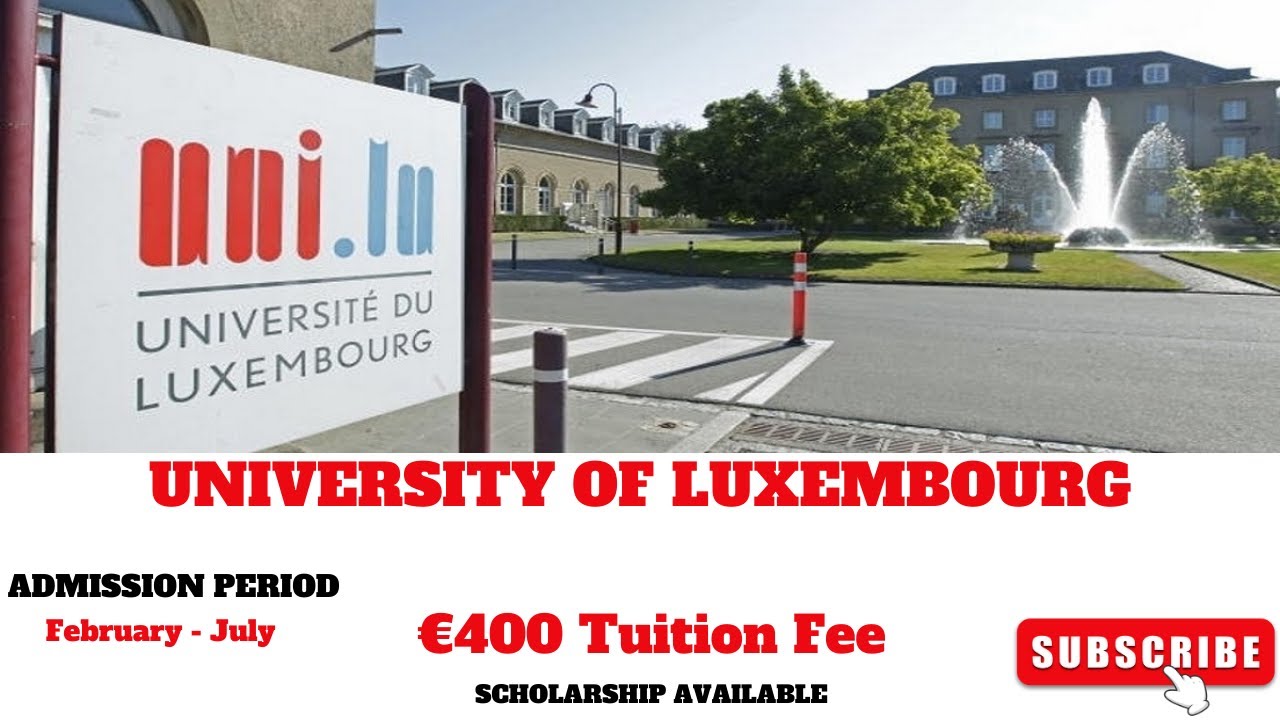 🎓 How to Apply to the University of Luxembourg | Admission Guide