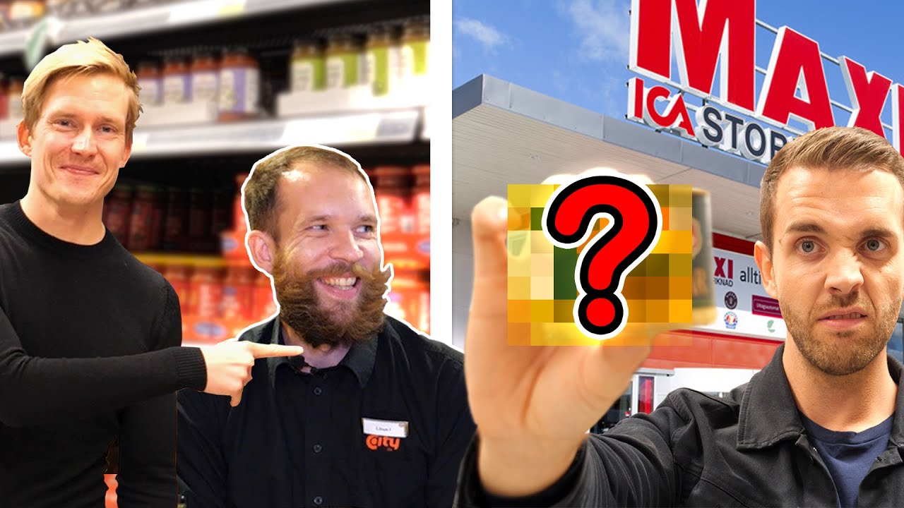 Butikschef visar vilka produkter som s&auml;ljer s&auml;mst p&aring; ICA!