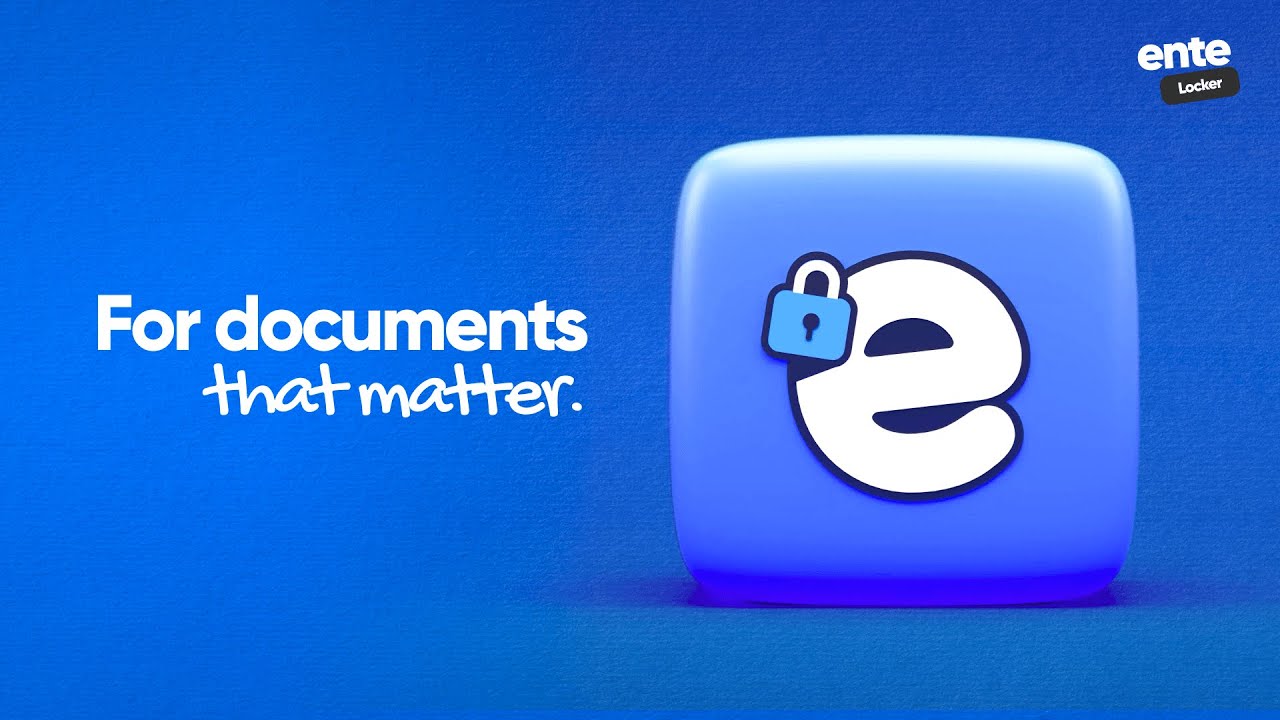 Introducing Ente Locker