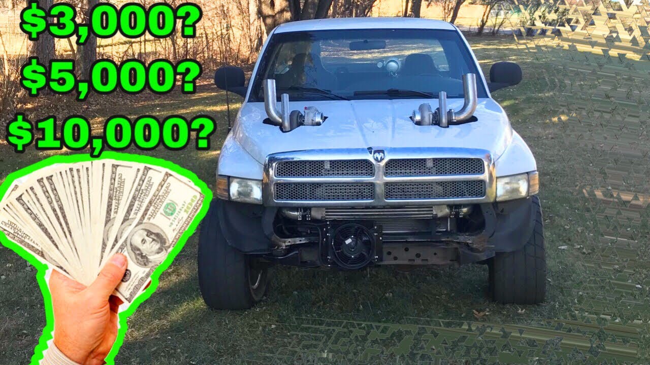 Сколько ДЕНЕГ обошлось установить двойной турбонаддув на мой Dodge Ram 1500?