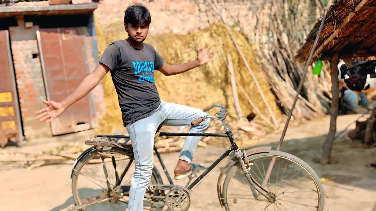 Aaj Main Bicycle 🚲 Chala Li 😲