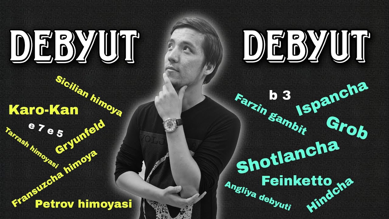 Debyut masalasi | Qanday o'ynash kerak ? | Shaxmatda debyut teoriyasini yodlash kerakmi ?