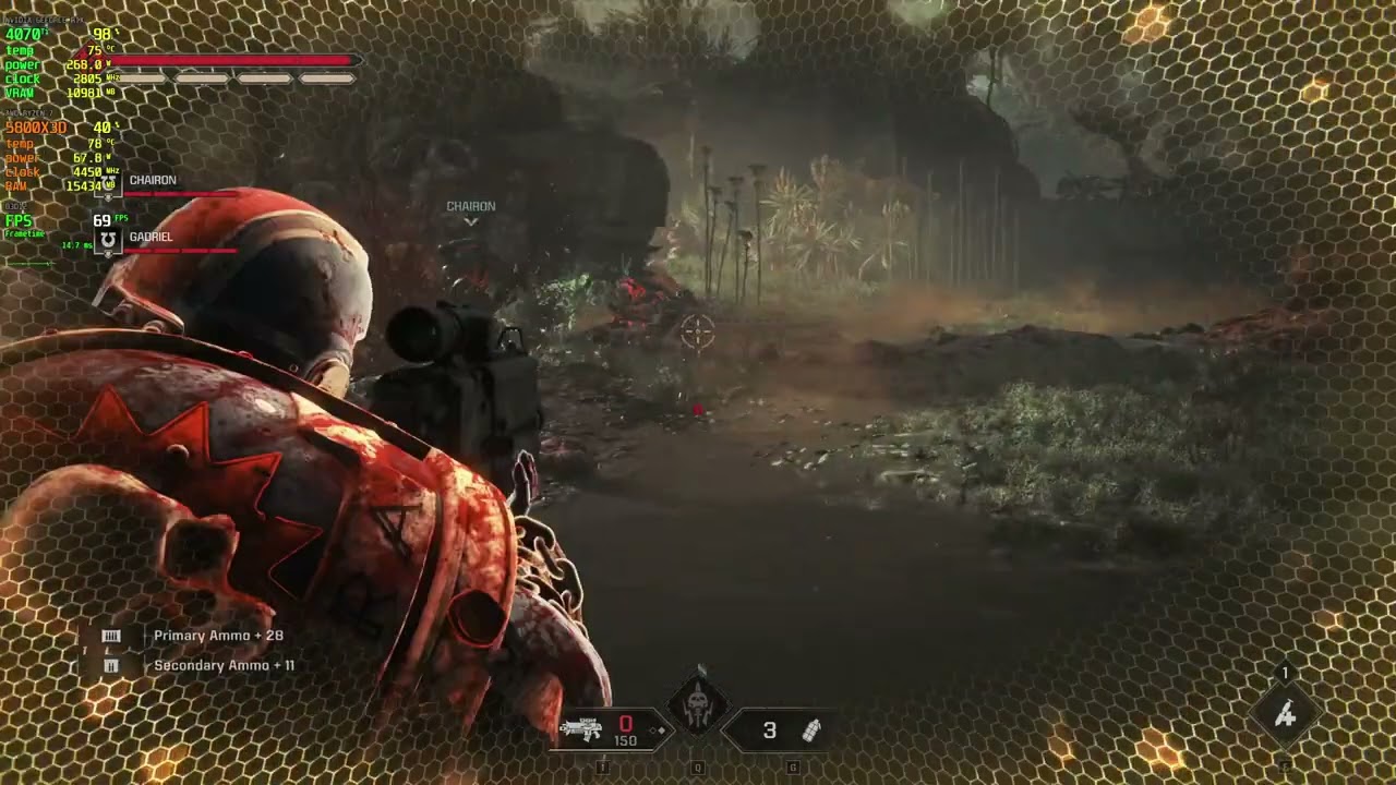 Warhammer 40k Space Marine 2 - 5800X3D 4070 Ti Benchmark