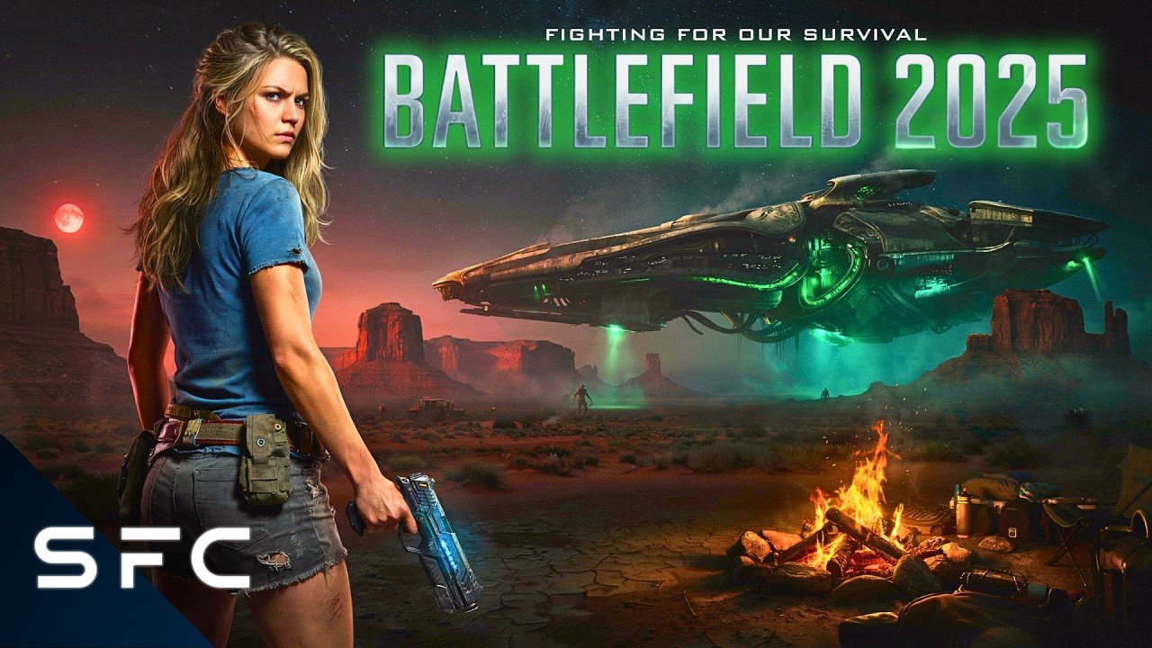 A Hostile Alien Spacecraft Just Landed In The Arizona Desert! | Battlefield 2025 | Full Sci-Fi Movie