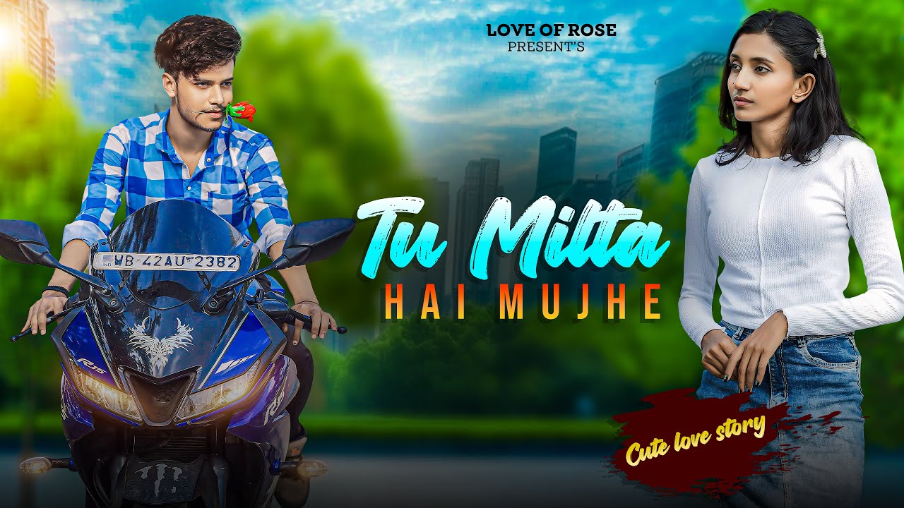Tu Milta Hai Mujhe | Raj Barman | Cute Love Story | New Hindi Song Story  | F.t Dola | Love of Rose