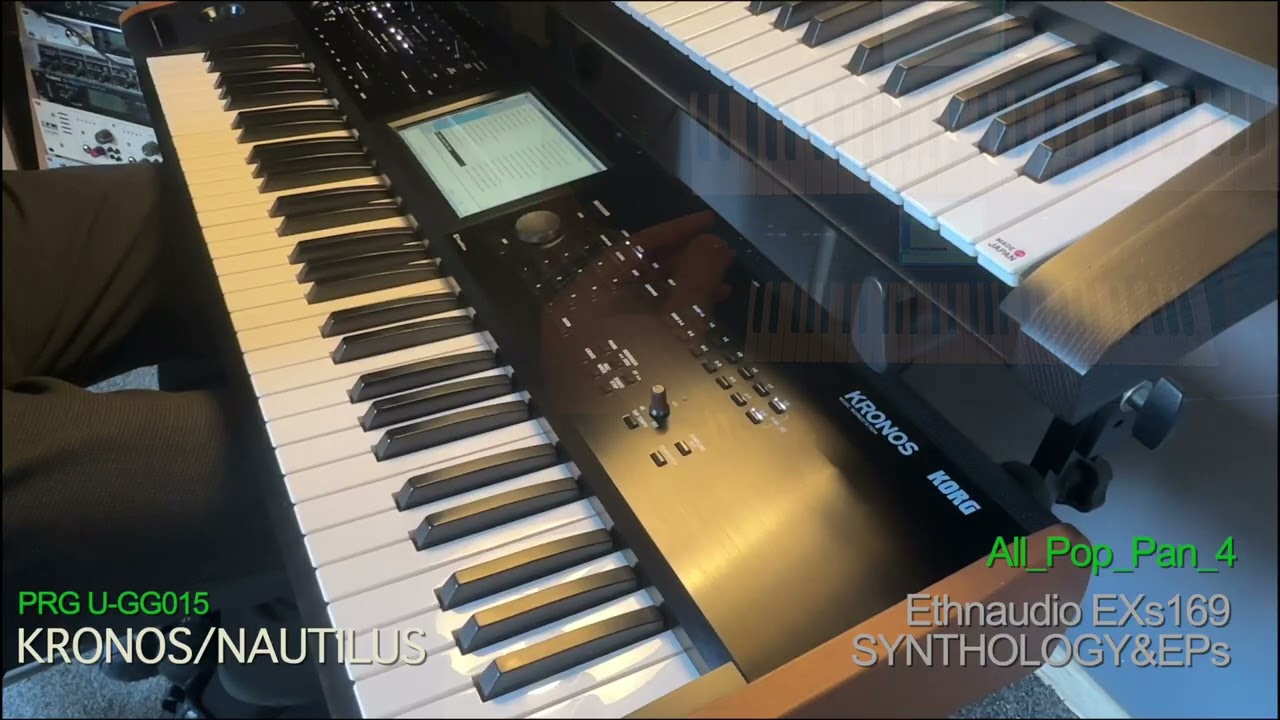 Synth Presets ETHNAUDIO's EXs169 SYNTHOLOGY&EPs for KRONOS/Nautilus