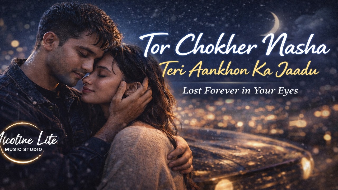 Tor Chokher Nasha (তোর চোখের নেশা) | A Deep Romantic Bangla–Hindi Fusion Song