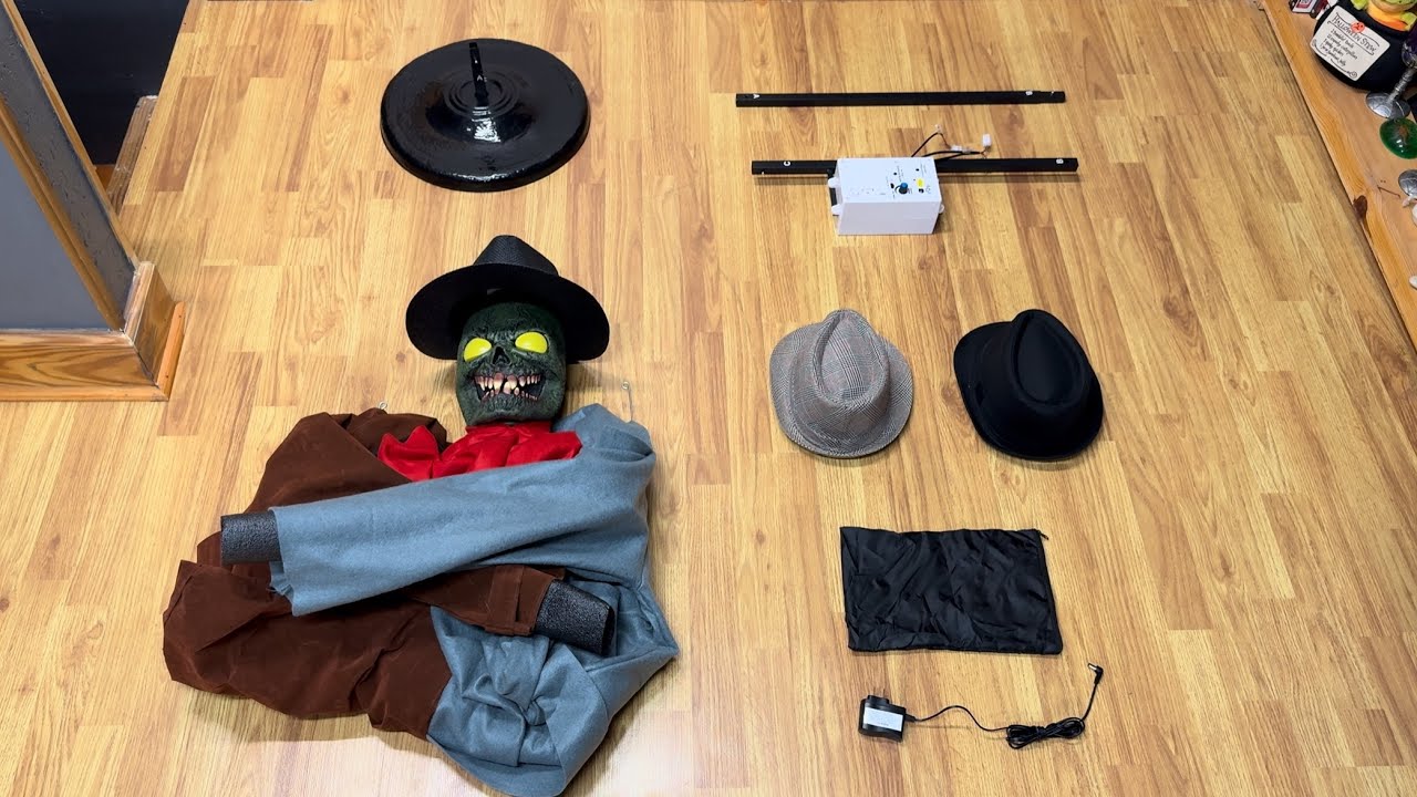 Coat Rack Monster Animatronic Instructional Setup Video | Haunted Hill Farm 2025