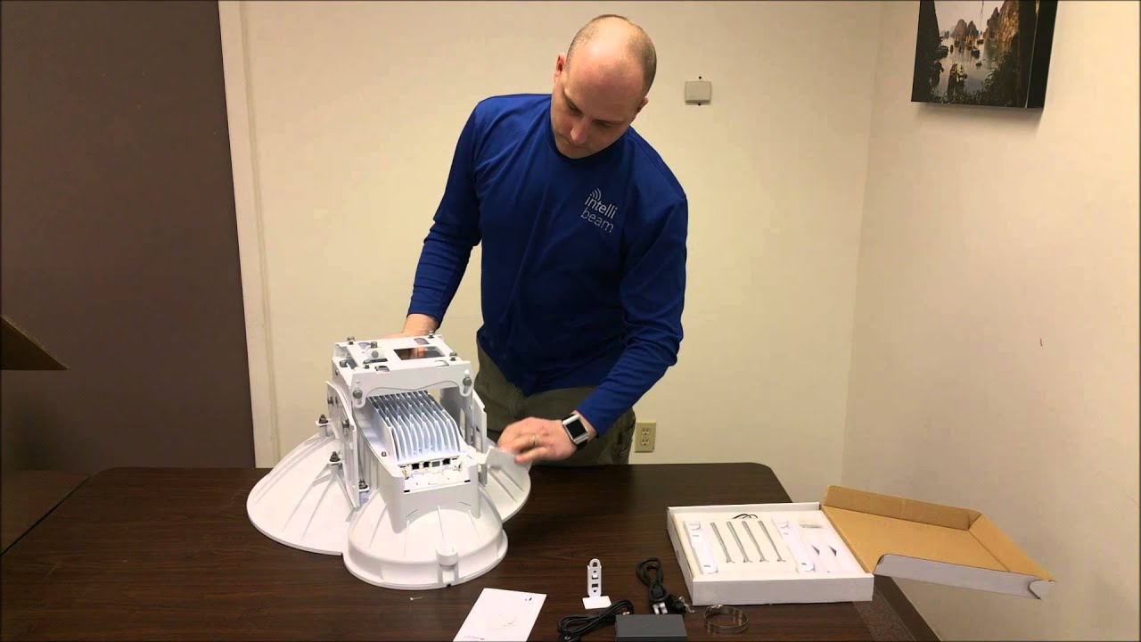Ubiquiti Networks airFiber 24 HD (AF24HD) unboxing by Intellibeam.com