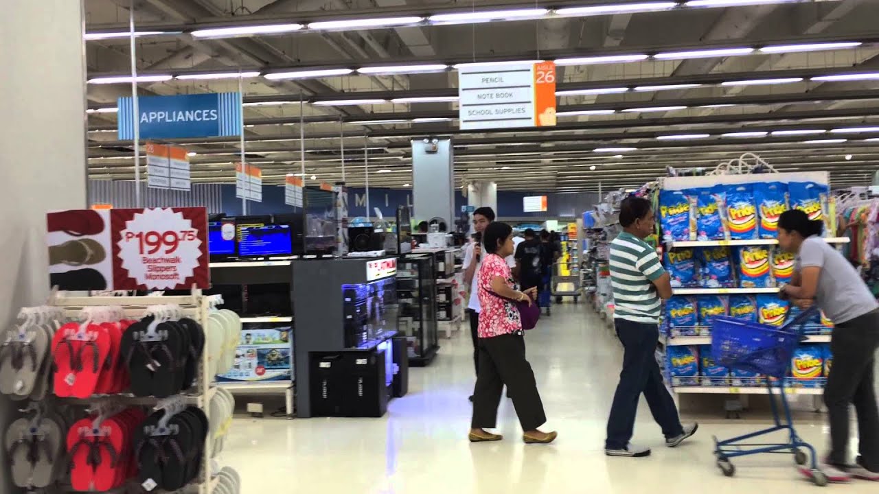 Philippine supermarket karaoke