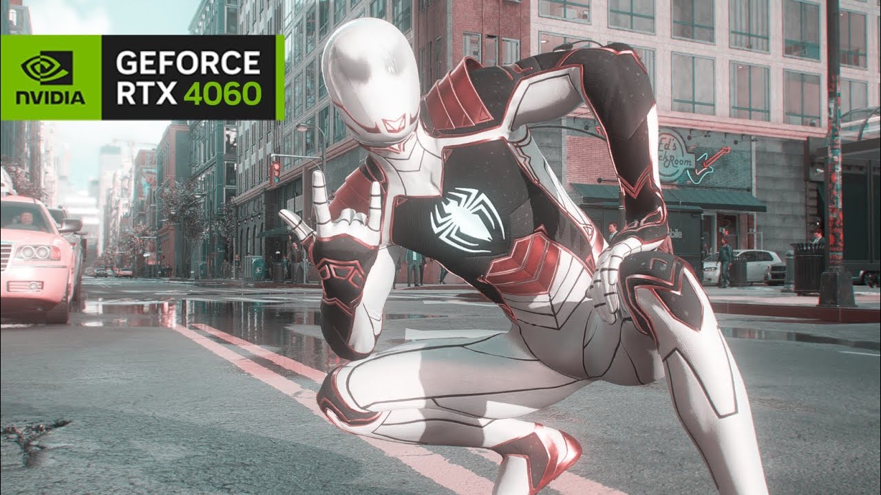 Marvel's Spider-Man 2 Smoke and Mirror Suit | RTX 4060 | I-3 12100f - Benchmark 1080P