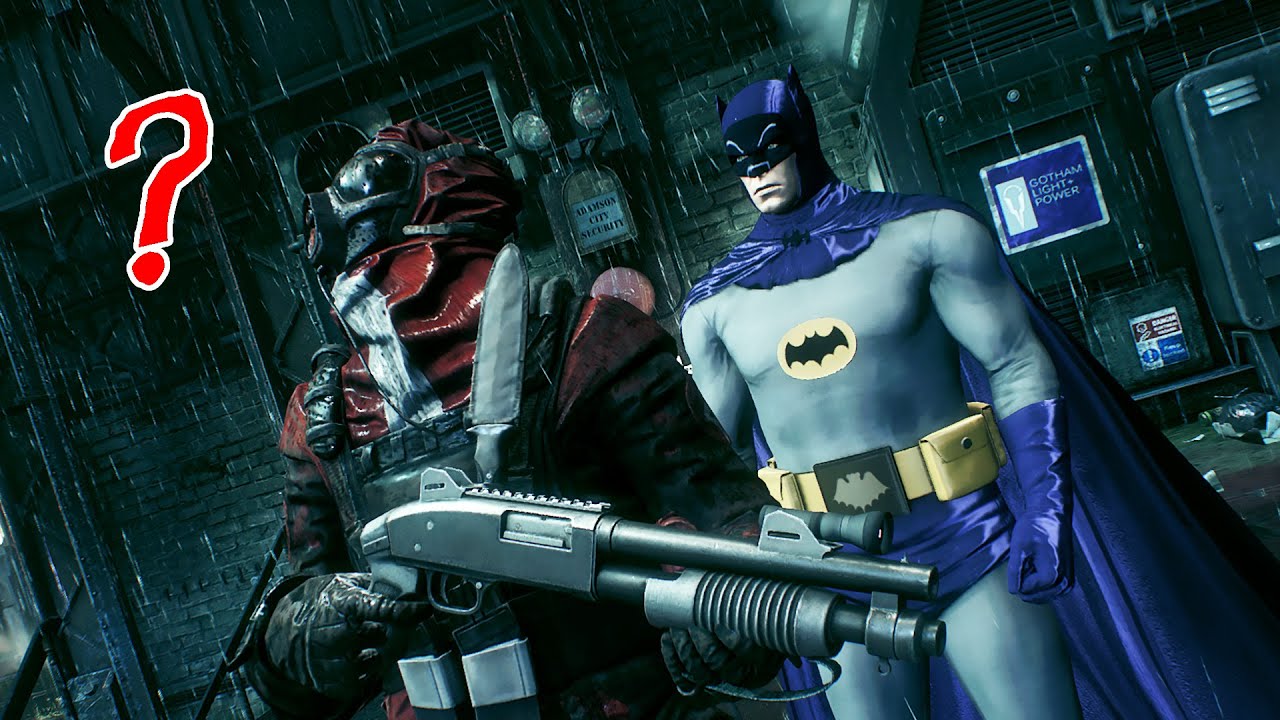 Adam West's Batman is a TROLL 😅 Batman Arkham Knight Funny Stealth
