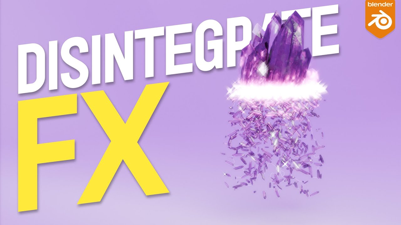 Make This Disintegrate FX In Blender
