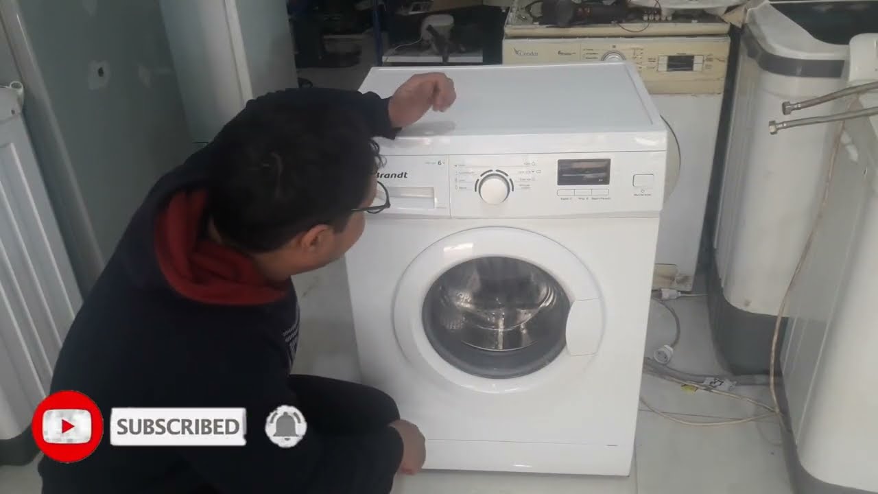 تصليح غسالة الاوتوماتيك | لا تشتغل |  Brandt 6kg BWF610A