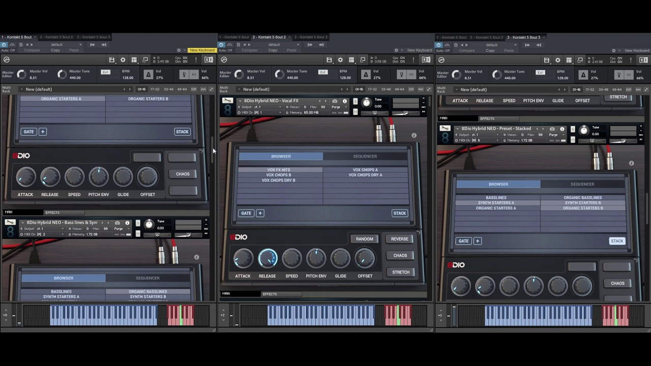 8Dio Hybrid Tools Neo - Part I - FX, Starters And Grooves