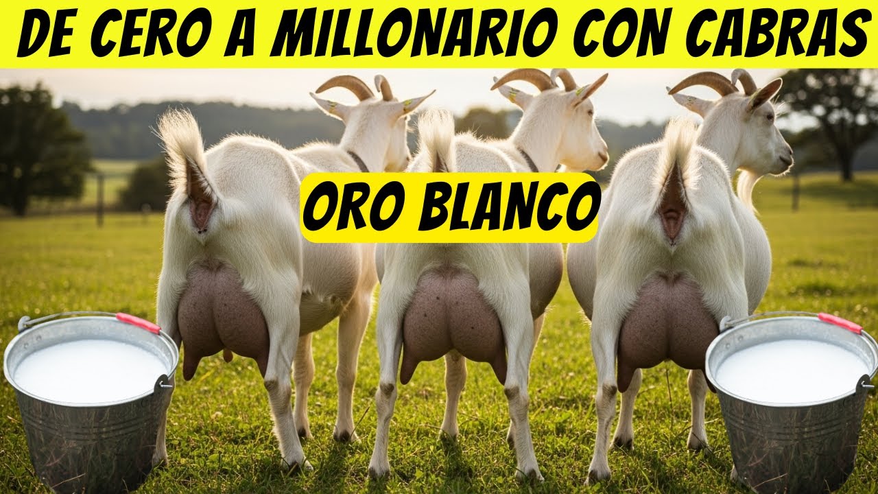 Cu&aacute;ntas CABRAS LECHERAS Debes Criar al A&ntilde;o para Ser MILLONARIO en 2 A&ntilde;os RIQUEZA ASEGURADA