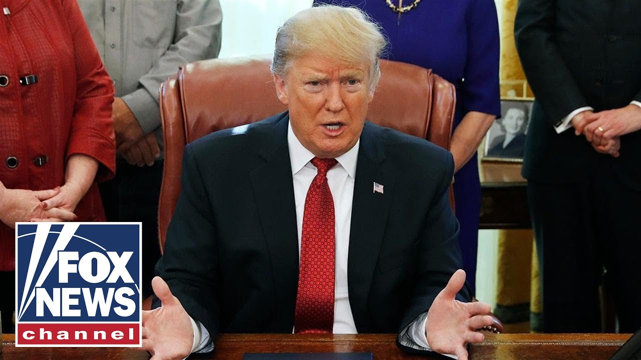 Trump participates in video call with military officials