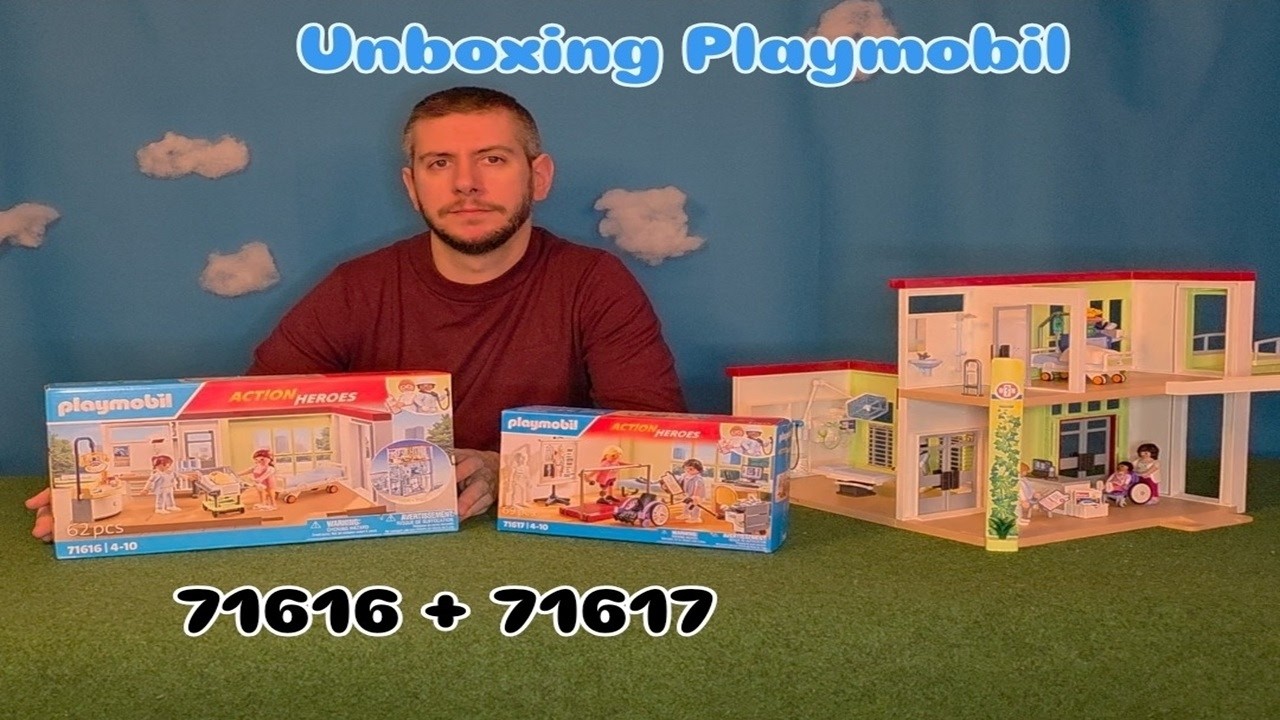 👶 ¡Unboxing Playmobil 71616 + 71617! Maternidad y Fisioterapia Hospital My Life 🦴