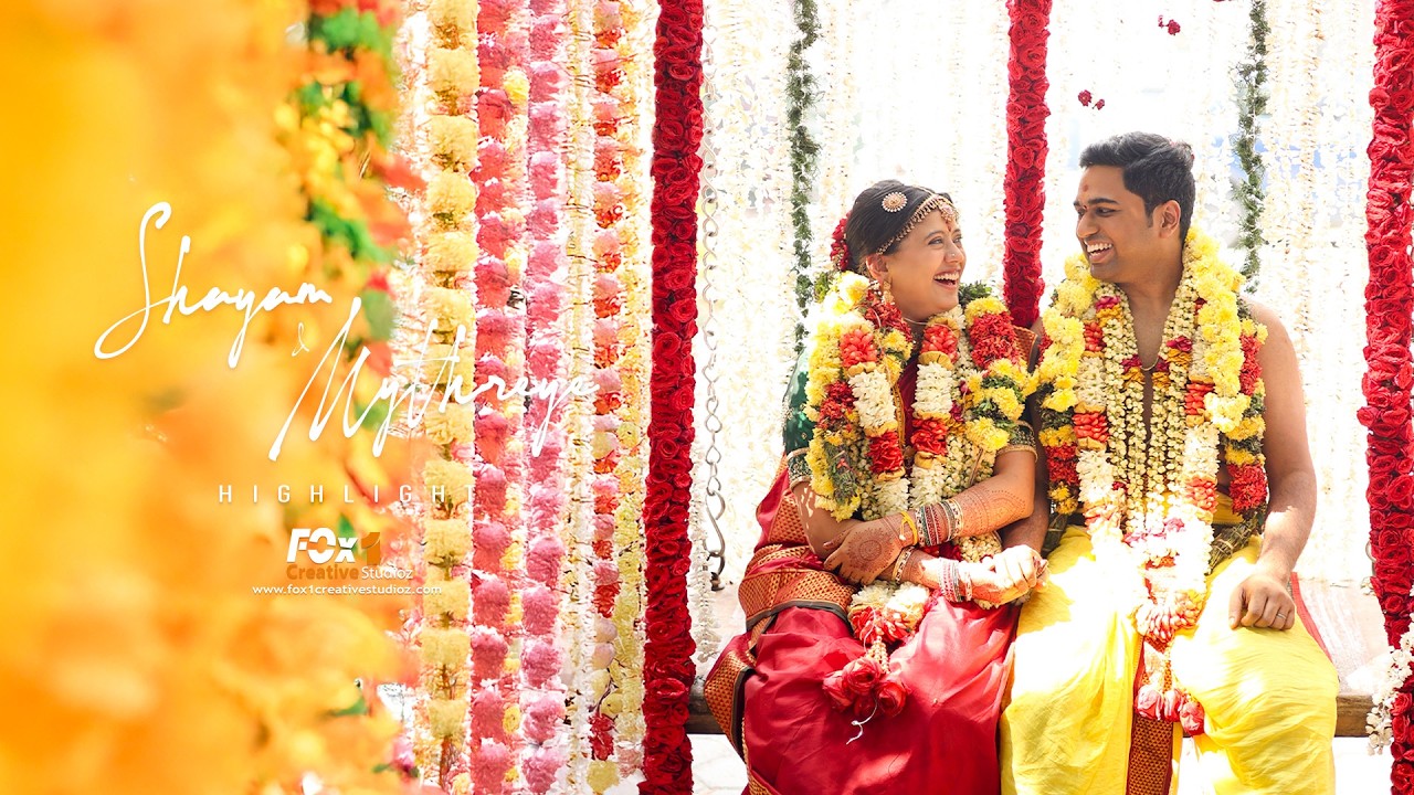 Shayam & Mythreye Highlight  | Fox1creativestudioz #weddingcinematicvideo #weddinghighlights
