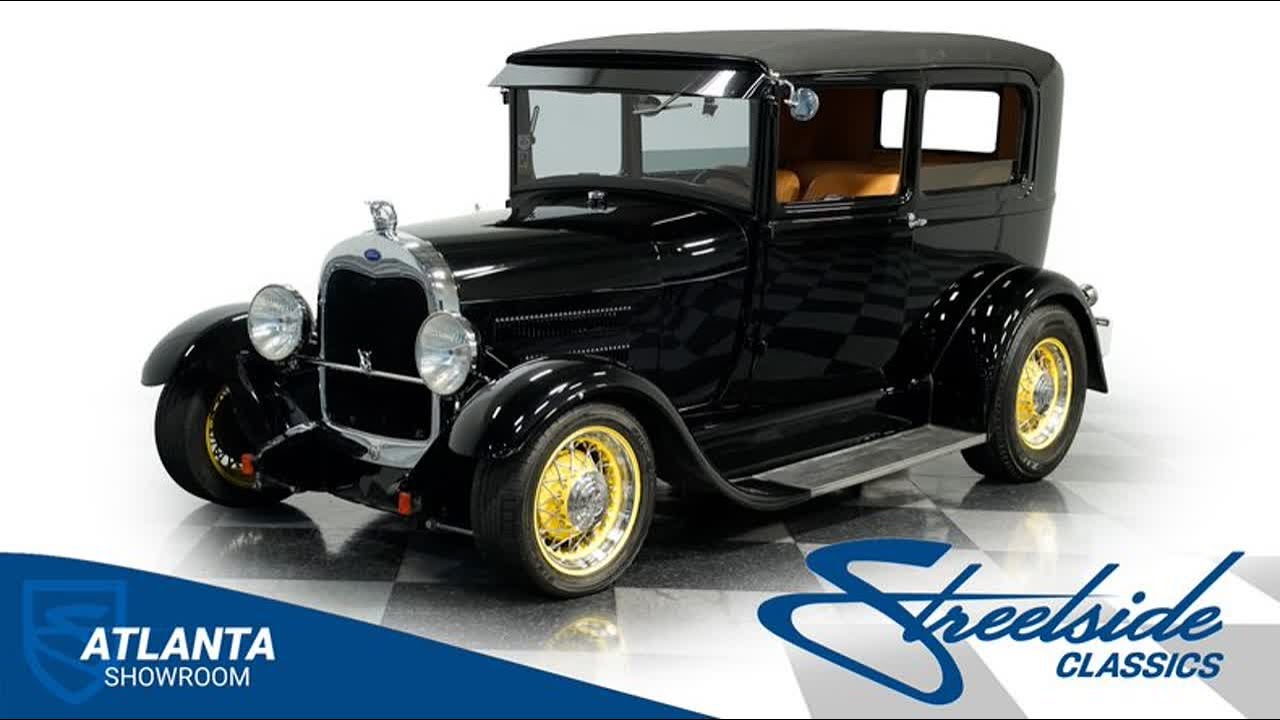 1929 Ford Model A Tudor Sedan Streetrod 8648-ATL for sale | Charlotte, Atlanta, Dallas, Tampa, ...