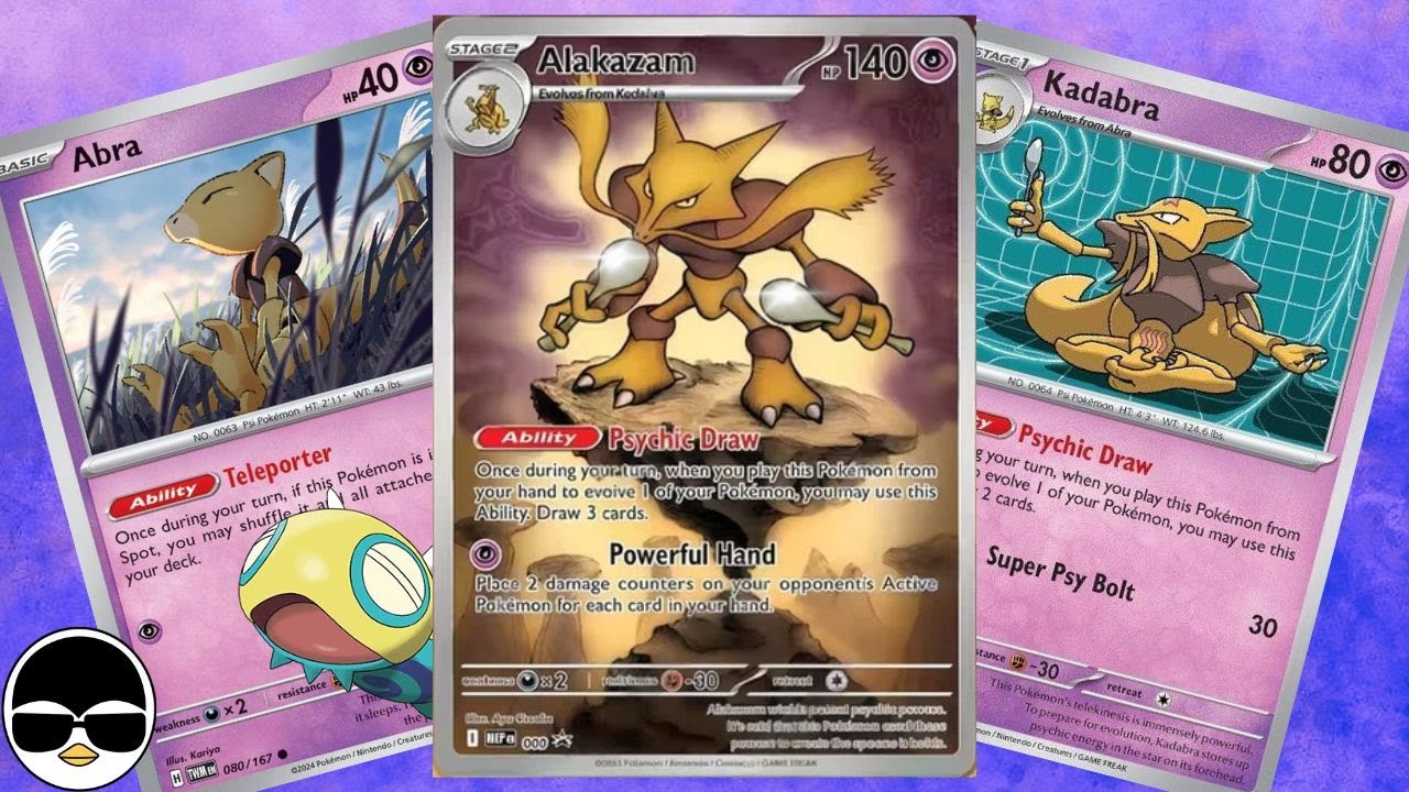 Alakazam the new Best Single Prize Deck - Mega Evolution