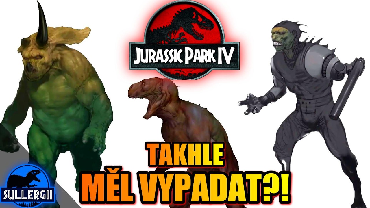 Jak měl vypadat původn&iacute; JURSK&Yacute; PARK 4 (a proč se tak nestalo)