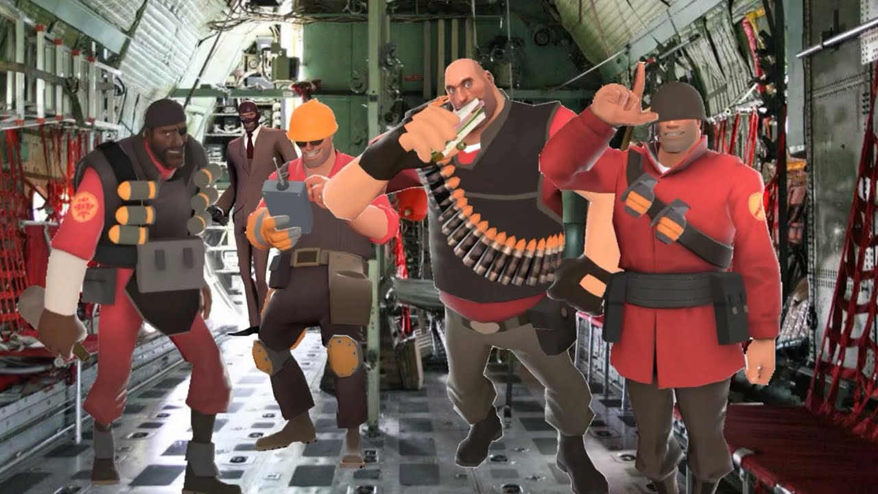 [TF2 ai] Heavy and the boys discover Scout’s favorite place and obliterate the place of evil