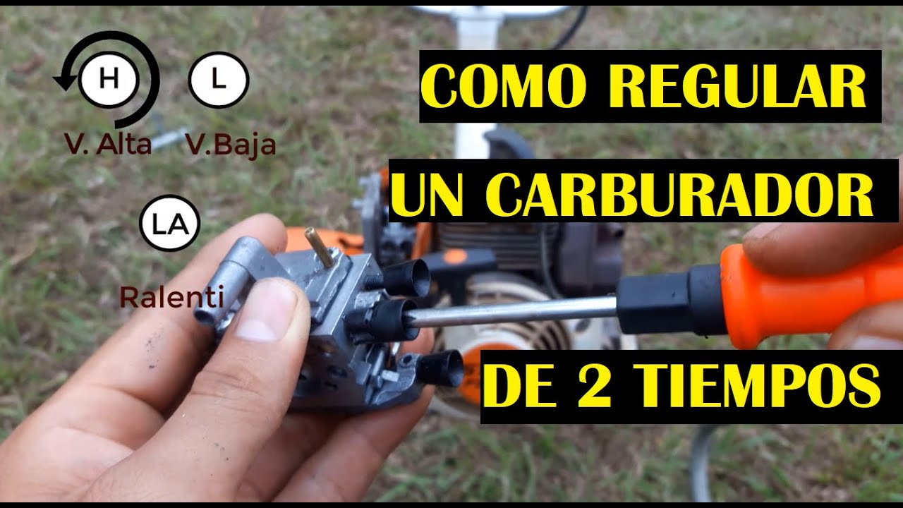 COMO  REGULAR UN CARBURADOR DE 2 TIEMPOS ??(Parte 1 teoría información técnica básica de regulación)