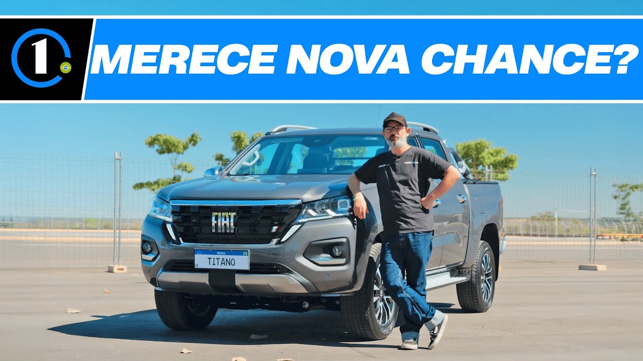 Lan&ccedil;amento Nova Fiat Titano Ranch 2026 - MELHOROU MUITO, MAS AINDA PULA?