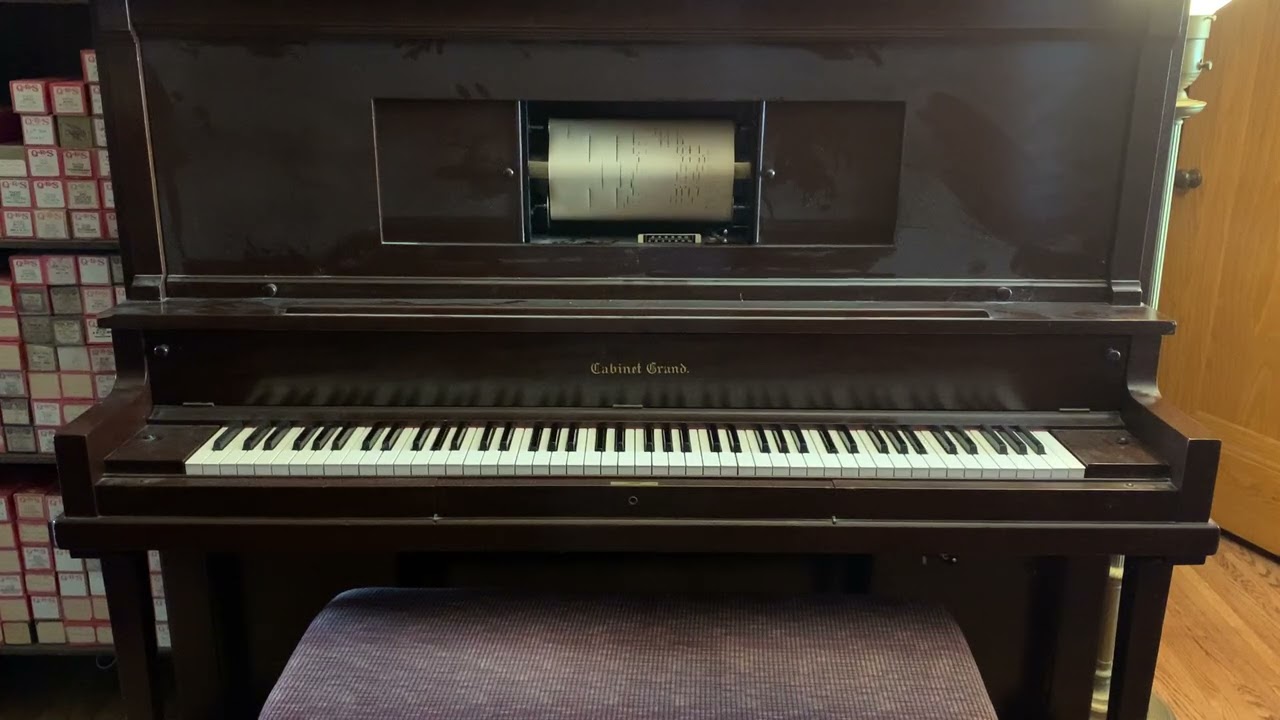 In a Little Spanish Town - Piano Roll