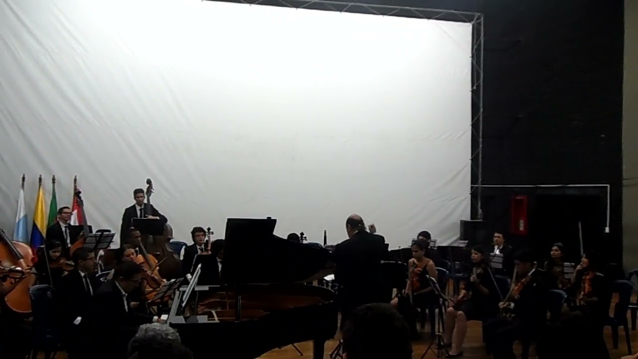 Orquesta Sinfónica de Estudiantes/Univalle/Final concierto No 1 Shostakovich.