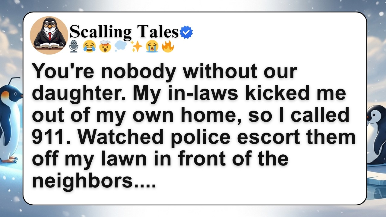 [FULL STORY]You're nobody without our daughter. My in-laws kicked me out of my own home....