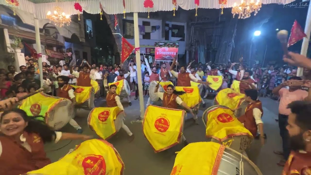 Garba Taal & Bhimrupi Taal 🔥 4K | Shivswarup Dhol Tasha Pathak Nagpur | Navratri 2023 #bestdholtasha