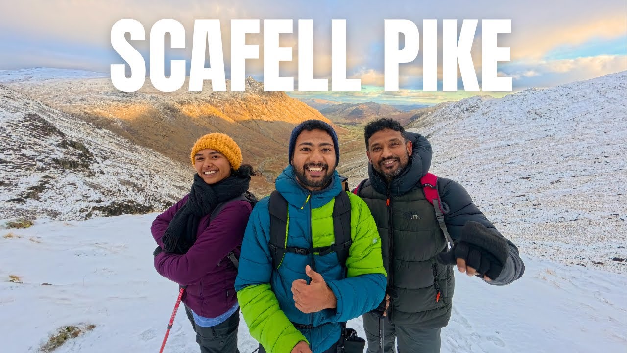Englands Highest Mountain | Winter Hike | January 2026