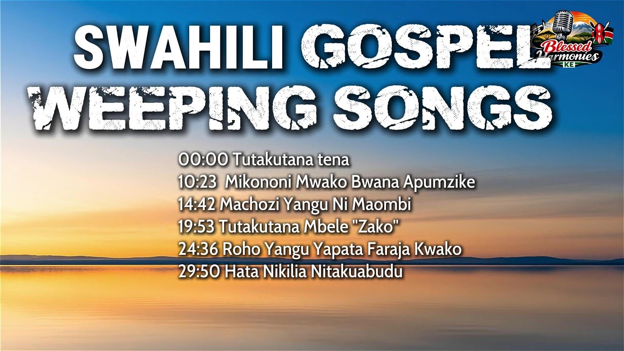 SWAHILI MOURNING SONGS - NYIMBO ZA WALIO WAPOTEZA WAPENDWA WAO NA WANAO PITIA MAJONZI NA UCHUNGU.