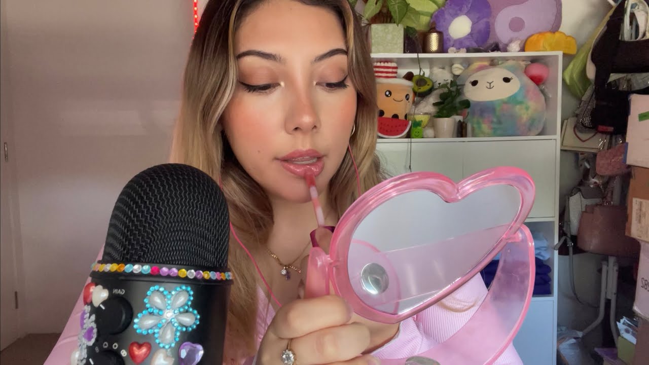 ASMR get ready with meee 💗 ~let’s do our makeup together~ | Whispered ramble