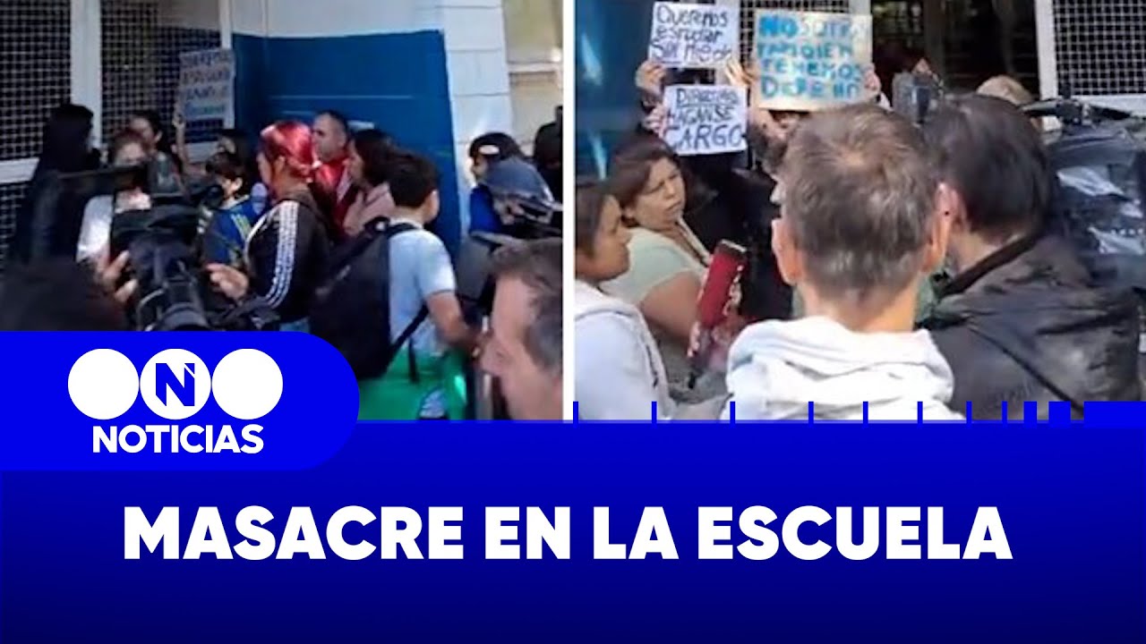 ALERTA y MIEDO: ALUMNOS PLANEABAN una MASACRE en la ESCUELA - Telefe Noticias
