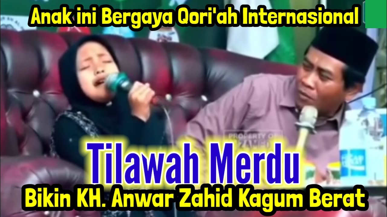MASYA ALLAH, Anak Cantik Pinter Qori‼️Tilawah Suara Merdu Bikin abah Anza & Jama'ah Kagum