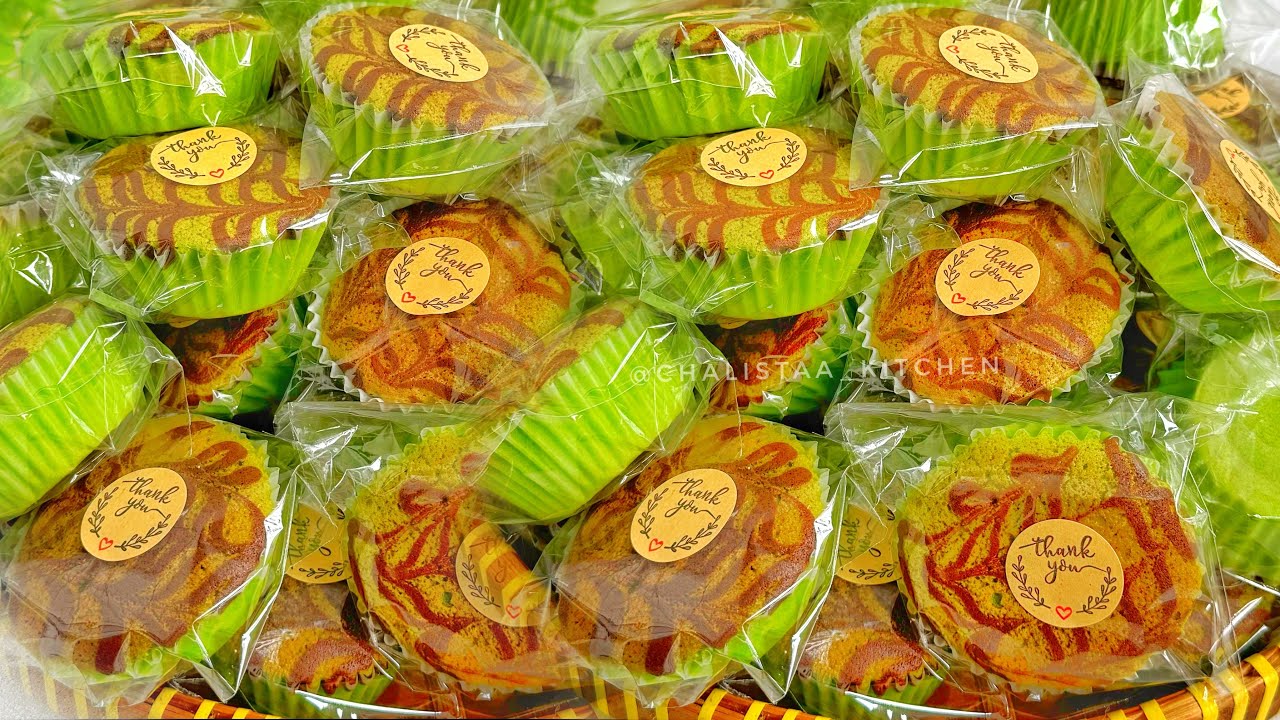 IDE JUALAN MURMER!! BOLU PANDAN SANTAN MINI SUPER LEMBUT & WANGI BANGET