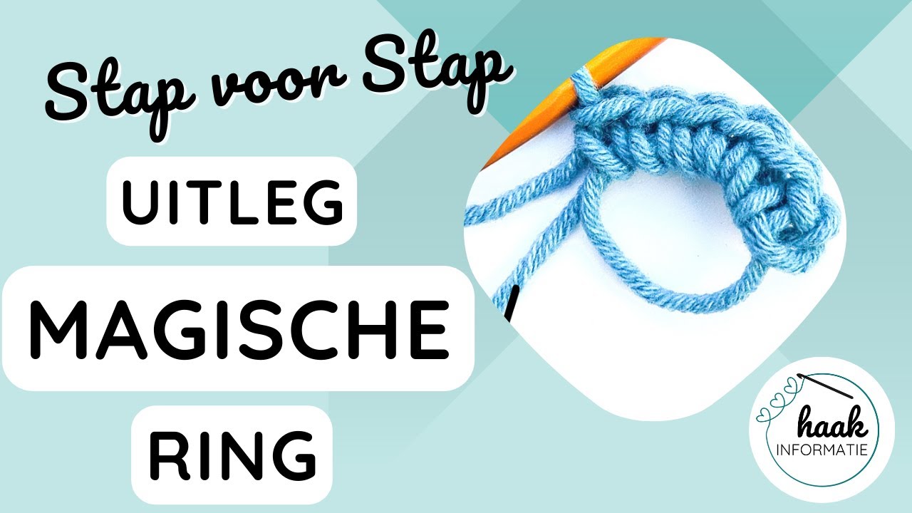 Magische Ring Haken | Leren Haken | Haakinformatie.nl