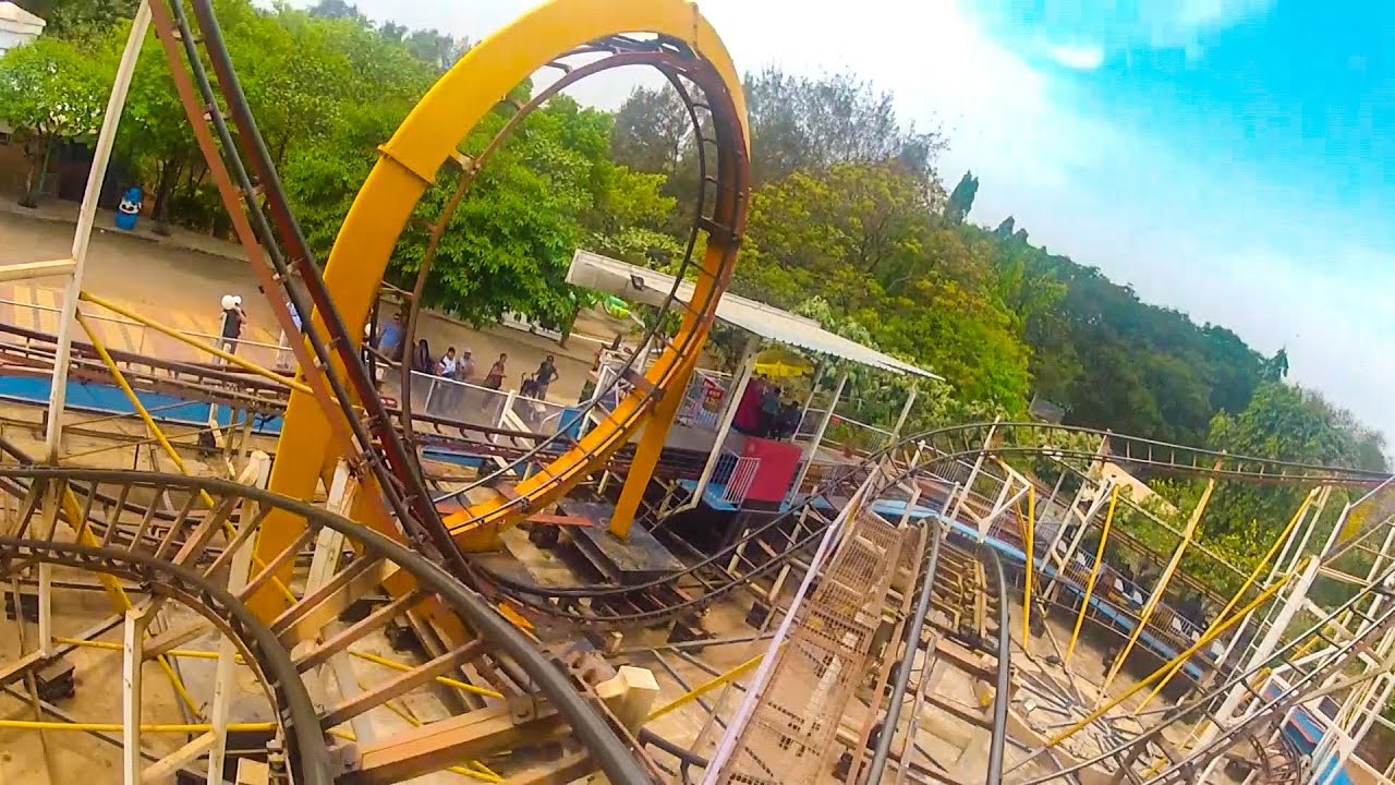 Hoola Loop — жуткие американские горки! EsselWorld, Мумбаи, Индия