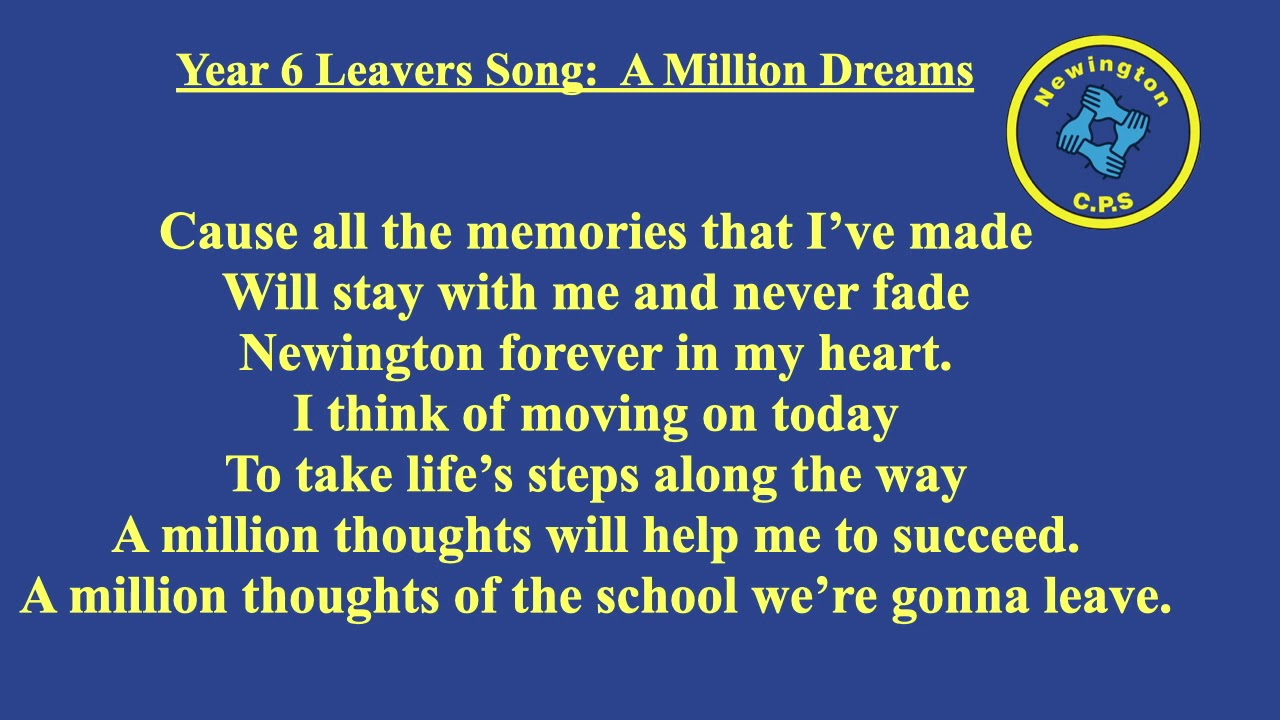Graduation Correct Year 6 Leavers song