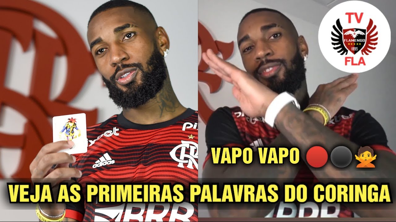 Gerson Vapo Vapo Est&aacute; de volta Ao Flamengo - Veja as primeiras Palavras do coringa