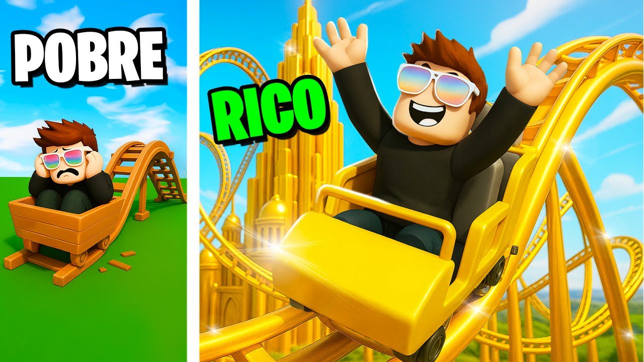 Gasté $9,876,917 para construir la MONTAÑA RUSA MÁS ALTA en Roblox