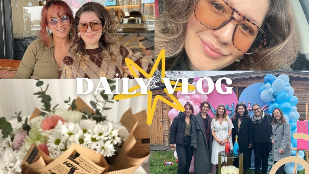 VLOG I ARKADAŞIMIZIN CİNSİYET PARTİSİ I BALIK GÜNÜ I EV RUTİNİ