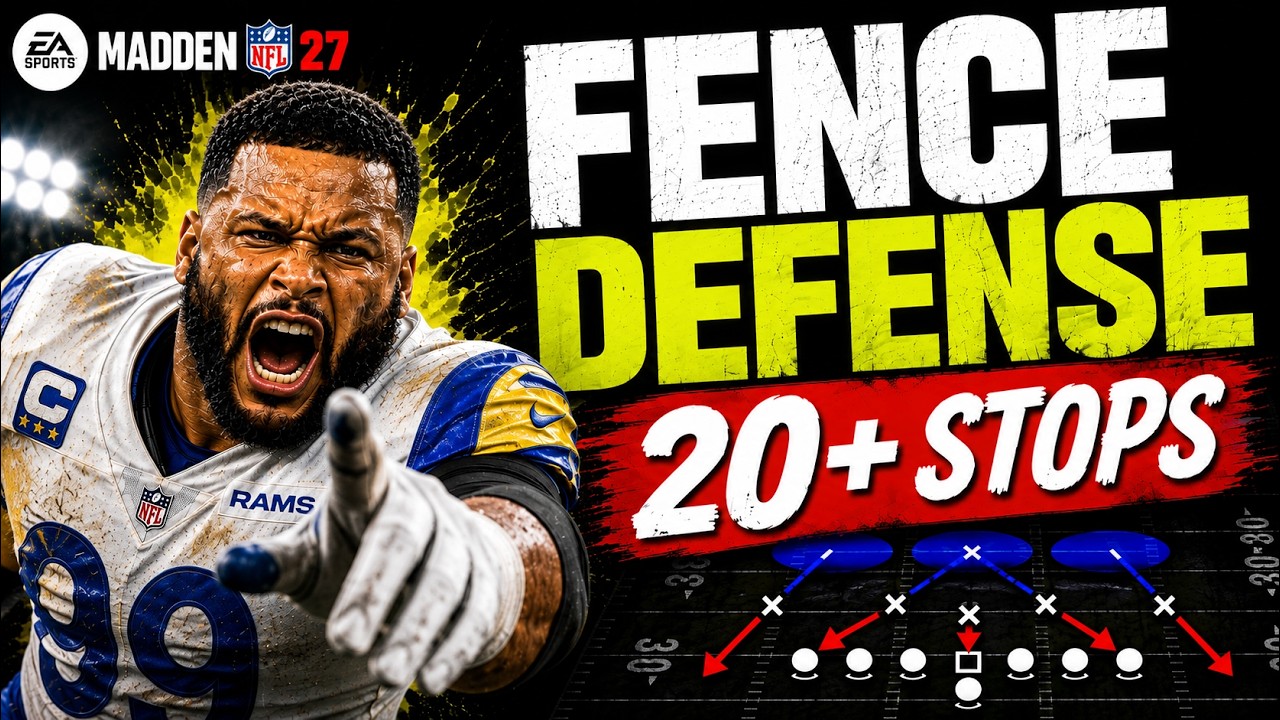 BEST Madden 27 Defense: The FENCE Macro Stops EVERYTHING