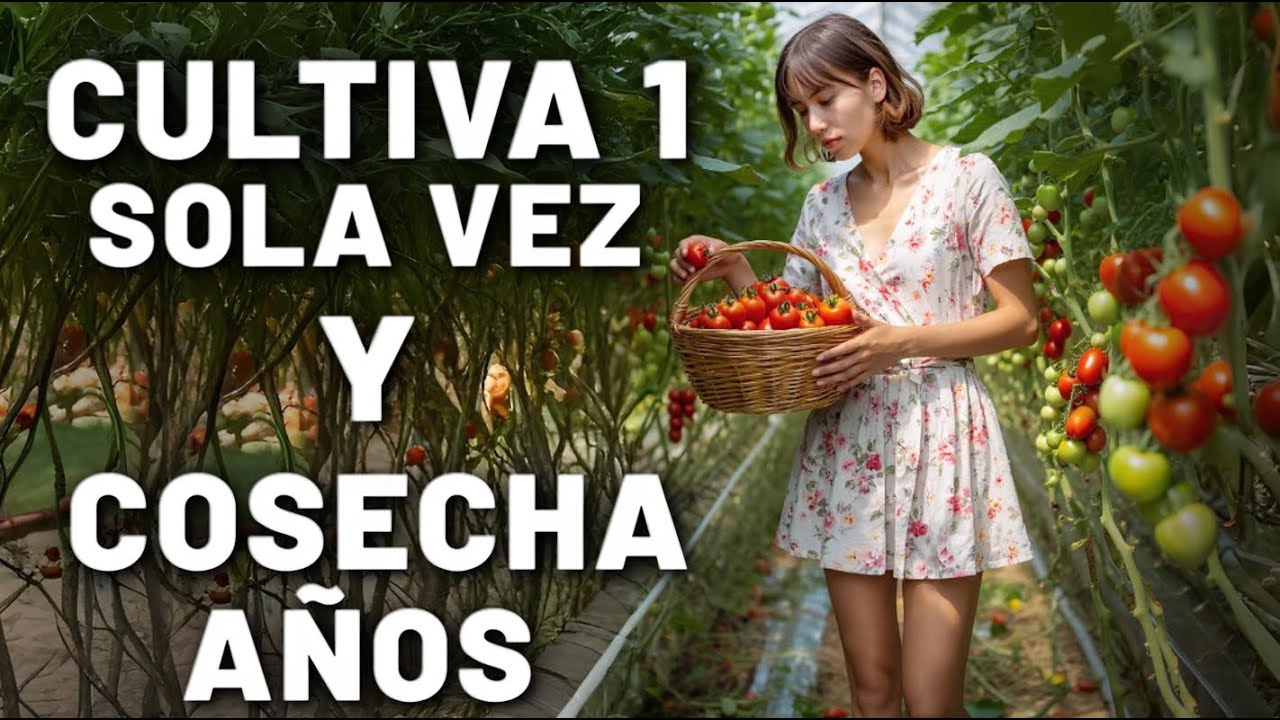 Comida GRATIS para SIEMPRE: Siembra Estas 12 Plantas y Olvídate de Replantar JAMÁS