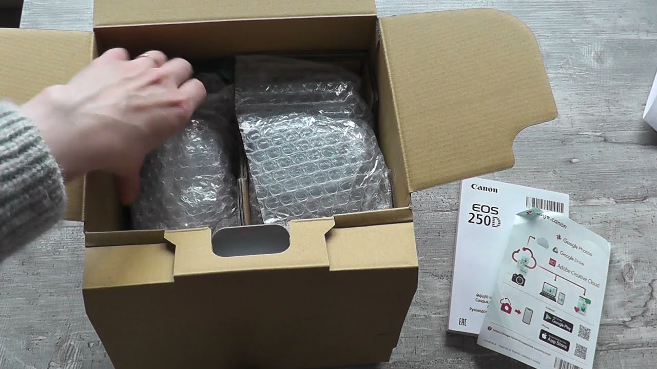 Unboxing: Ich zeige euch meine neue DSLR-Kamera^^ #canon250d und mein Foto-Equipment #canon40d