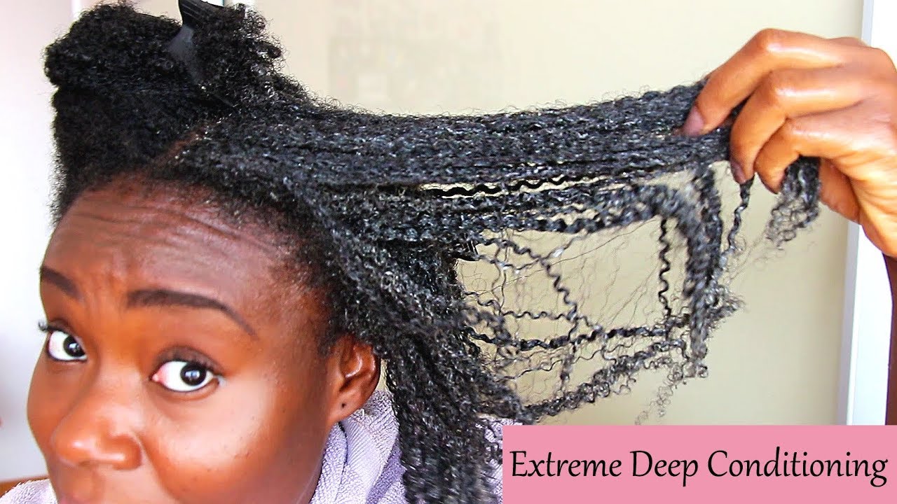 Extremely Moisturizing Deep Conditioning Routine for Type 4  Natural Hair